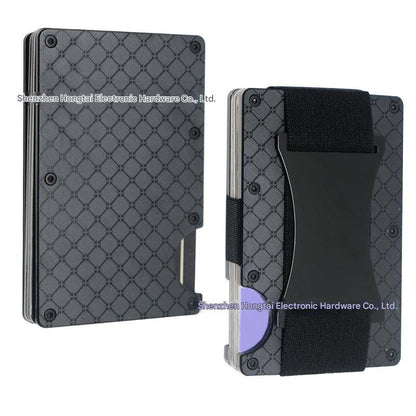 Stylish carbon fiber wallet image 2