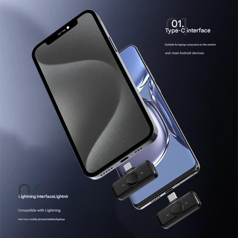 Wireless Clip-On Microphone Q8 Image 2