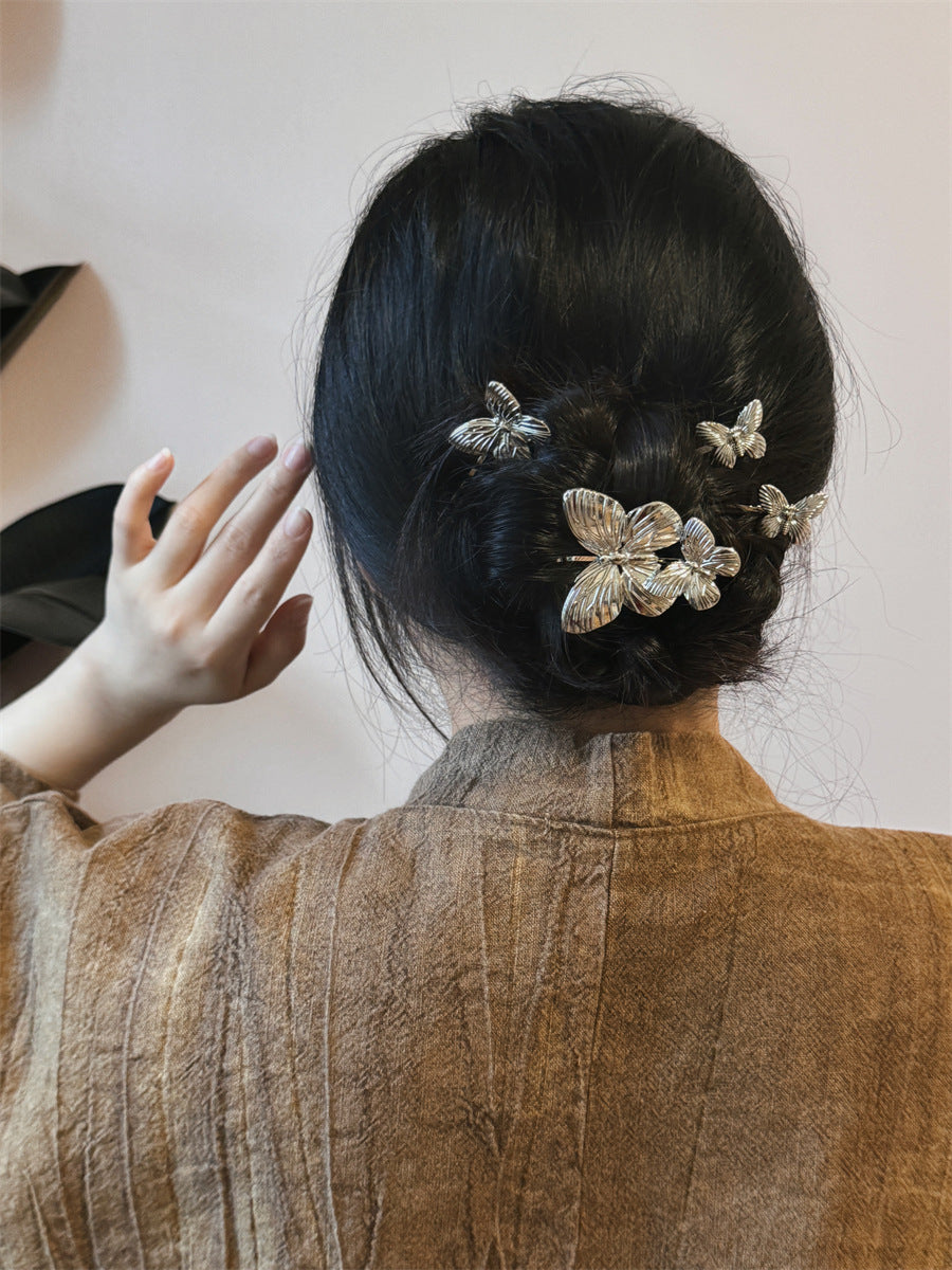Metal Hair Clip Set Display