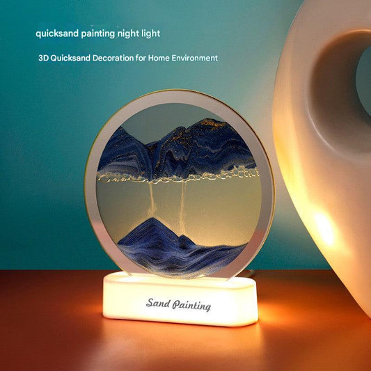 elegant glass lamp for home decor