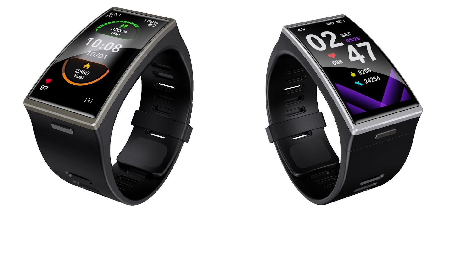 DM12 smartwatch front view