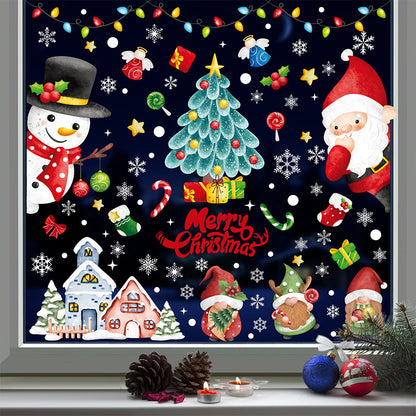 Holiday window cling stickers 4