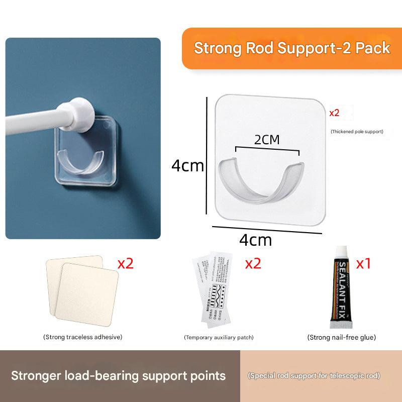 Curtain rod hooks with adjustable length image 2