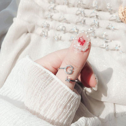 Adjustable Alphabet Ring G