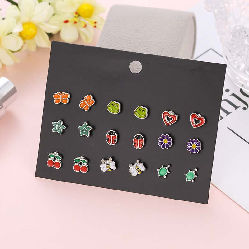 Colorful Animal Earrings 3