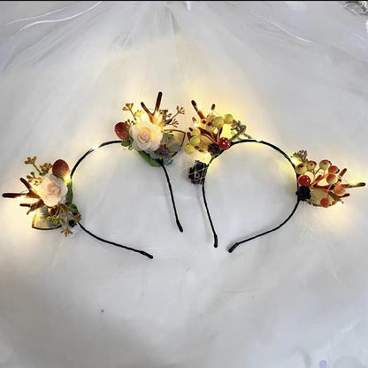 colorful antler decoration image 7