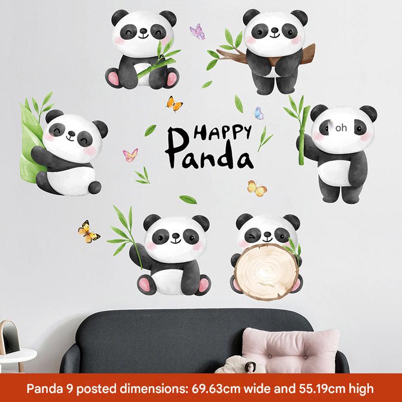 Bamboo wall stickers for nursery decor