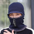 Vertical zipper integrated dark blue