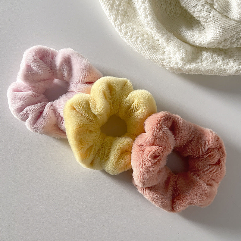 Adorable plush headband for kids in purple color