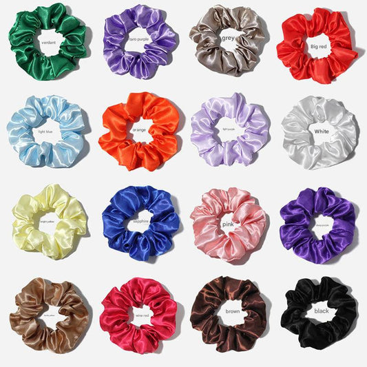 Korean fabric hair band close up