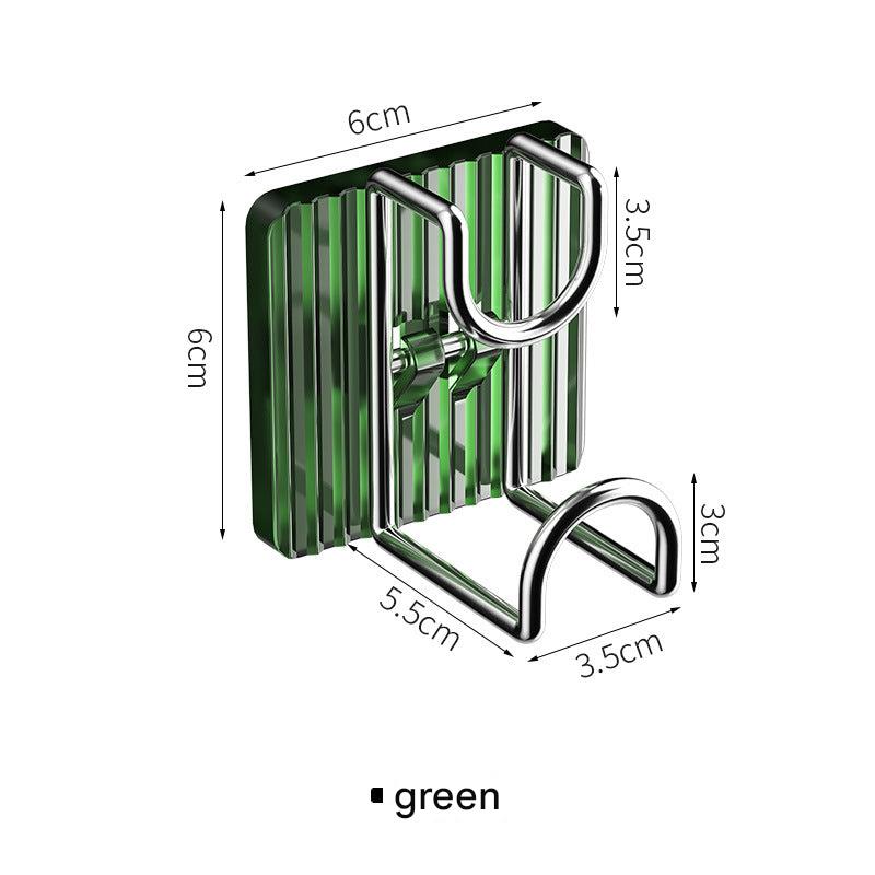 Space-saving bathroom hook image 2