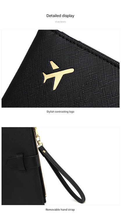 RFID blocking passport holder image 1