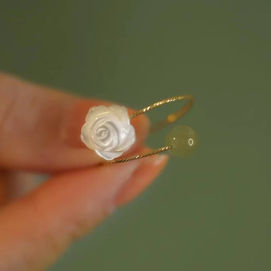 Close up of flower ring design image 5