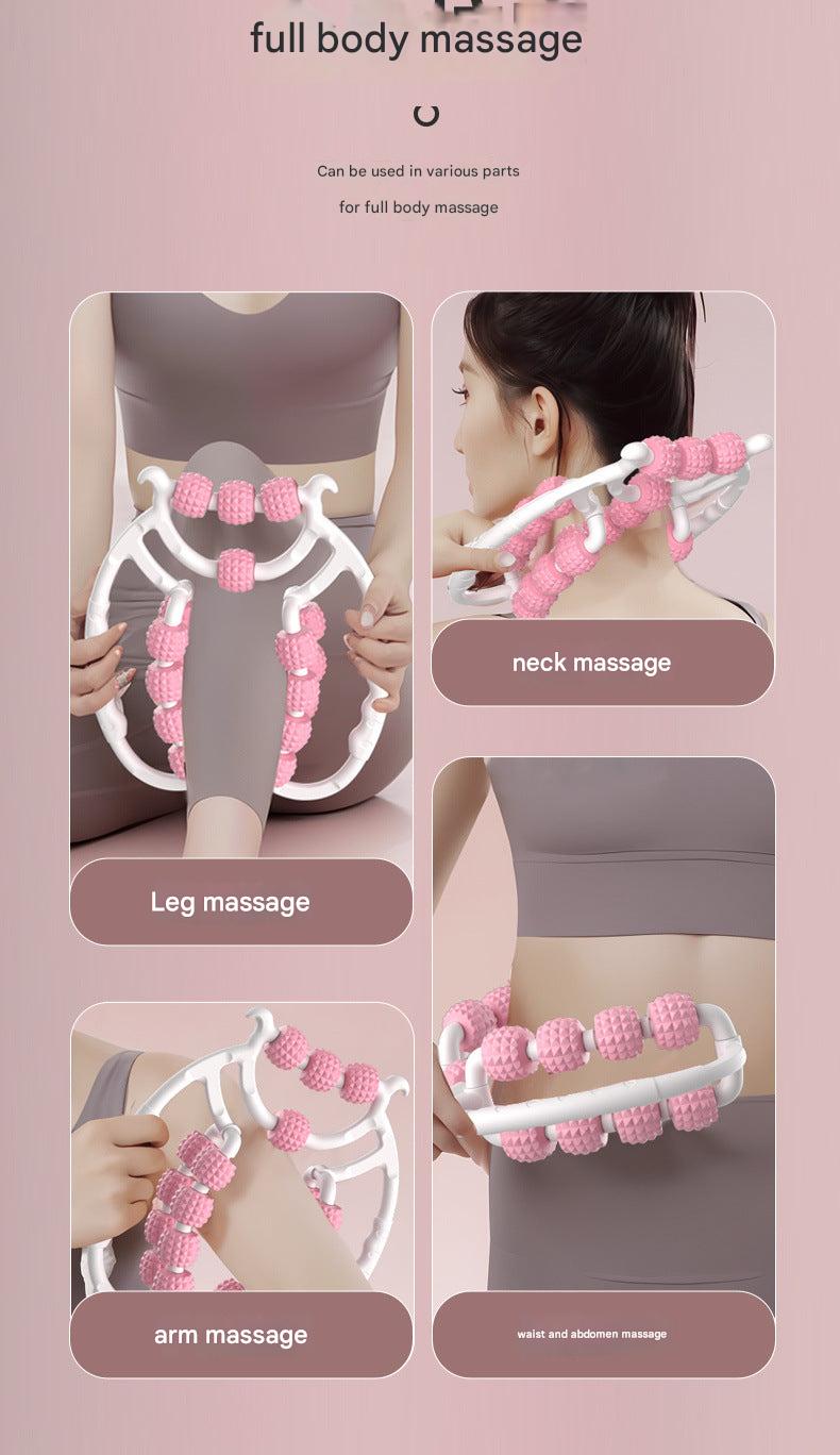 Massage rollers in different configurations