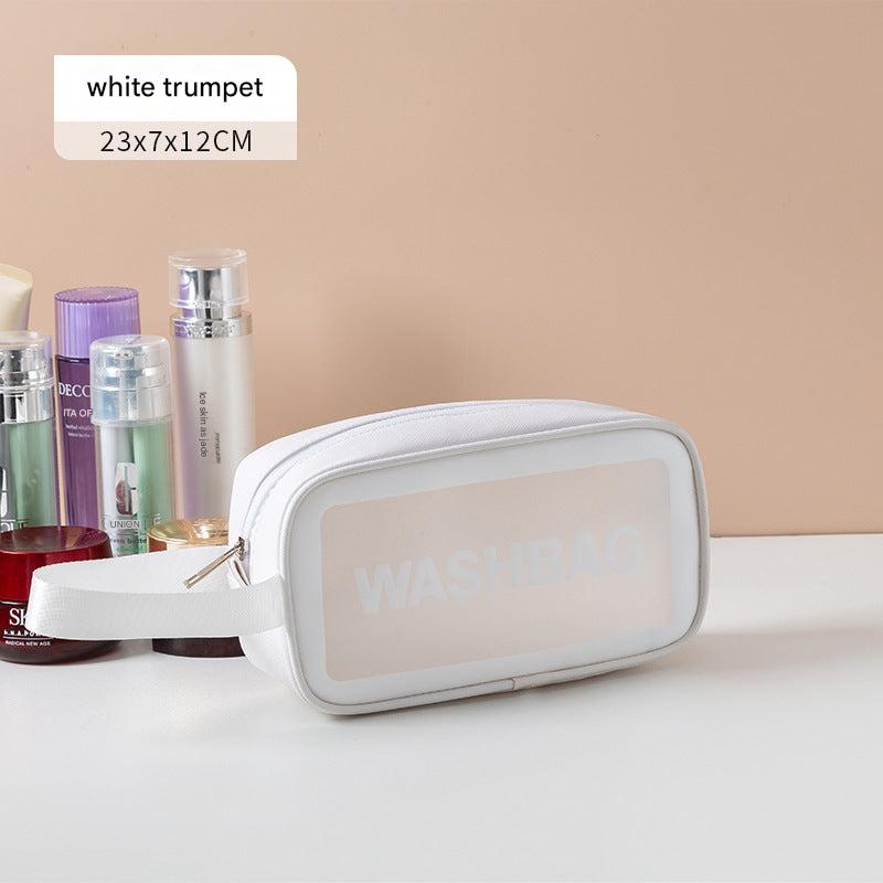 Large Capacity Wet-Dry Toiletry Bag in Black