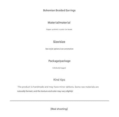 Diverse color options of earrings image 9