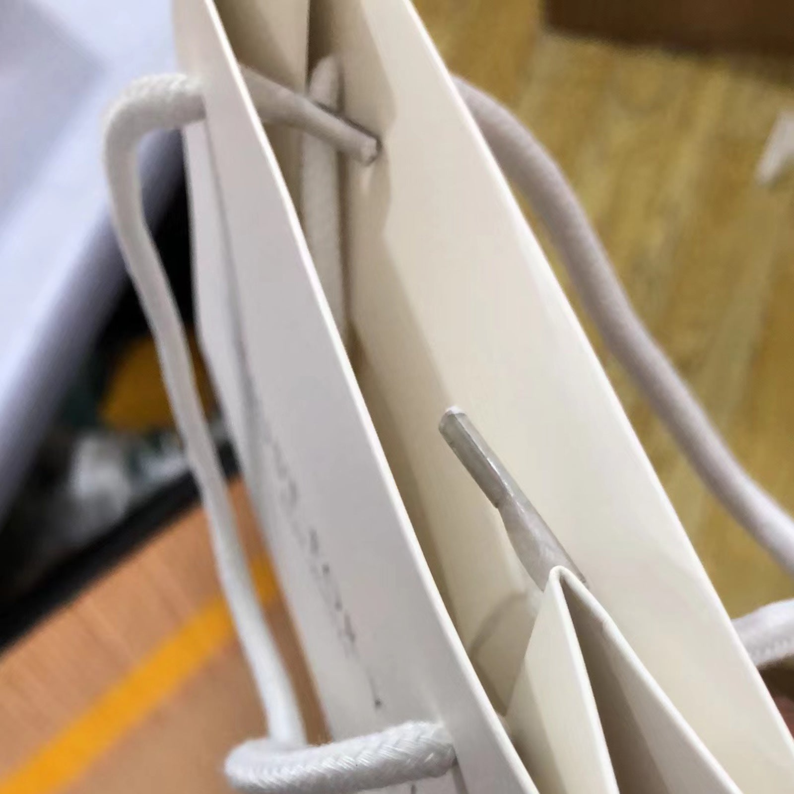 Elegant paper gift bag for holidays 7