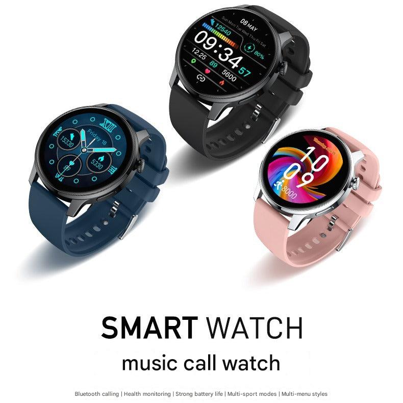 S46 Smartwatch in stylish black color