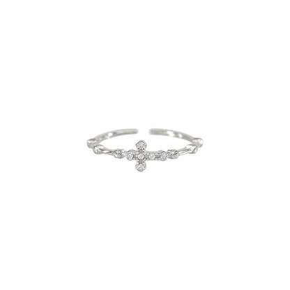 Lightweight copper cross ring - image 6