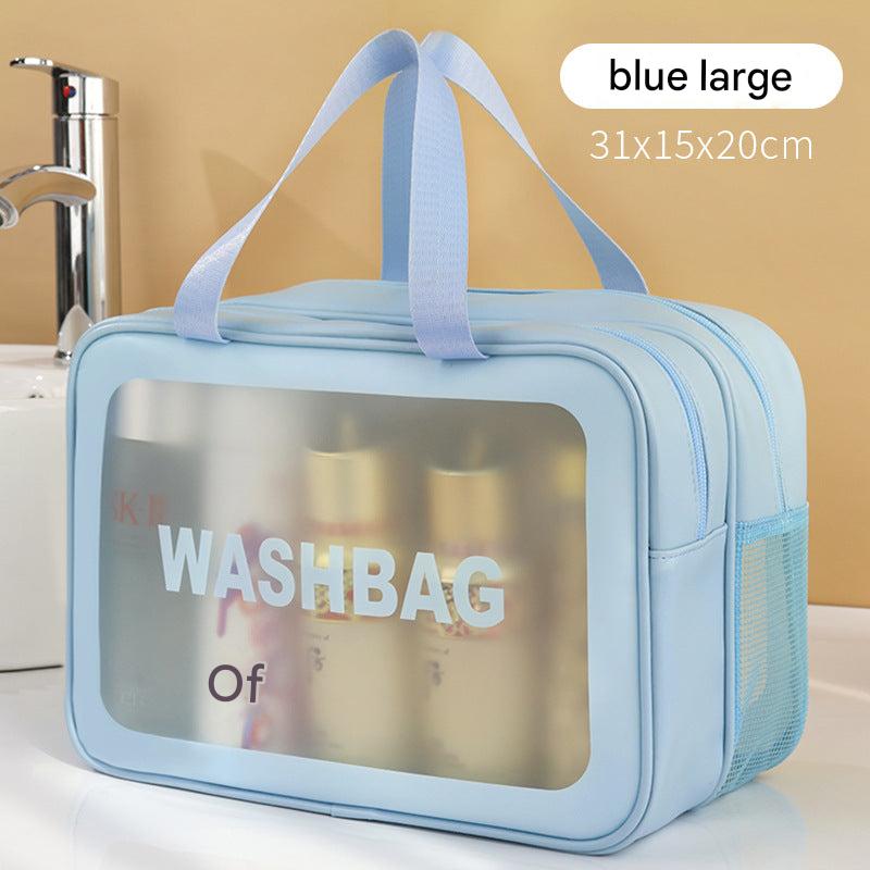 Portable PVC Makeup Organizer in Pink