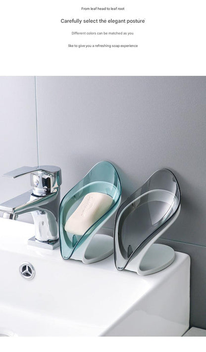 Water-Saving Leaf Soap Holder Image 4