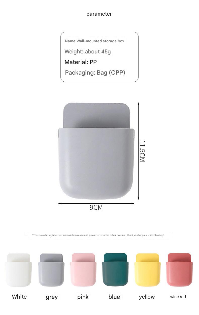 Durable PP remote control organizer hanging on the wall