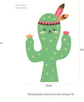 Playful fox wall art stickers