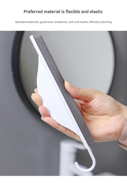 mini silicone squeegee for bathroom