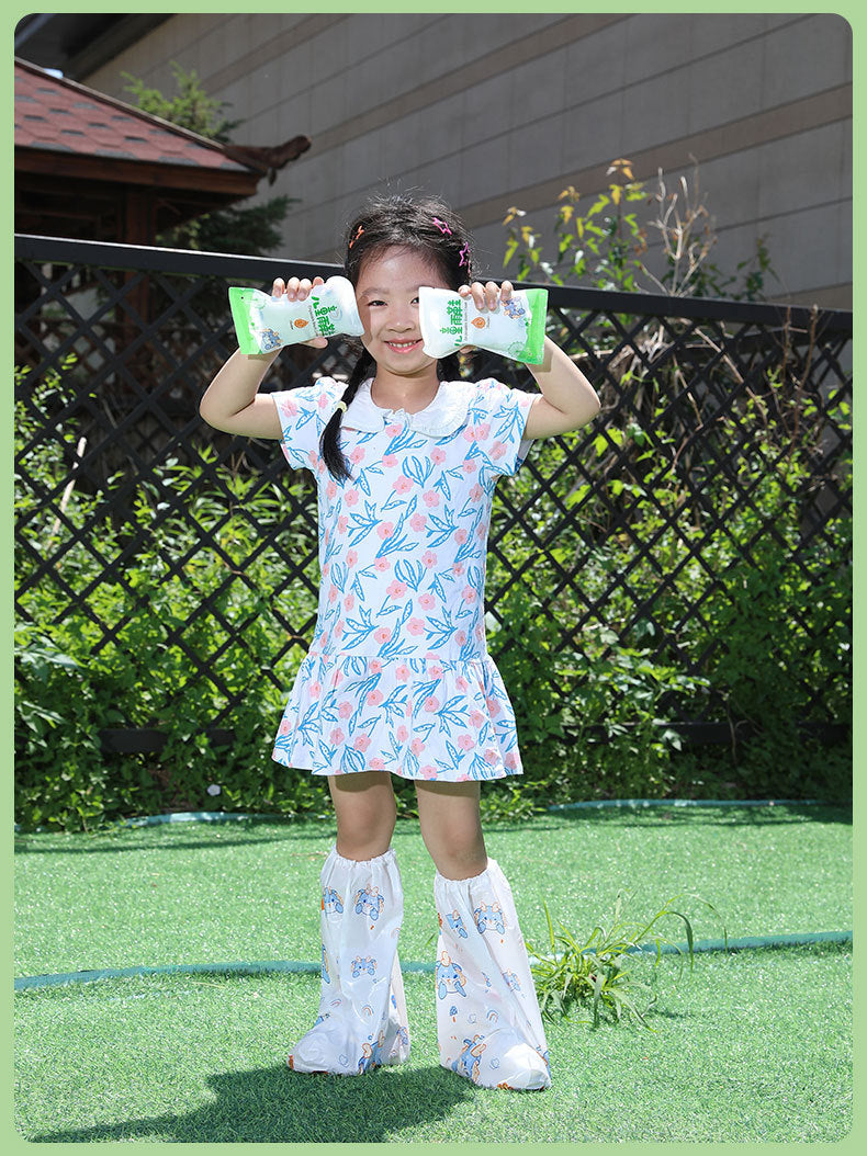 Children's waterproof overshoe rabbit design