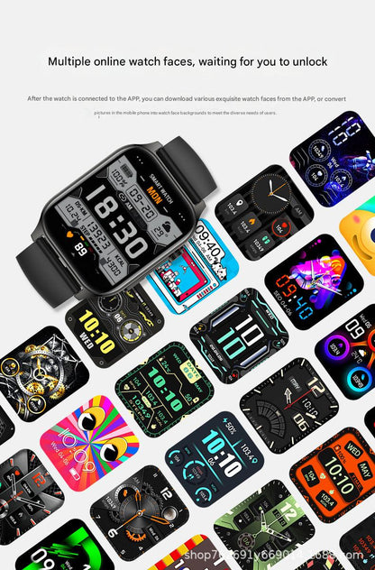 P99 Smartwatch heart rate blood pressure monitoring