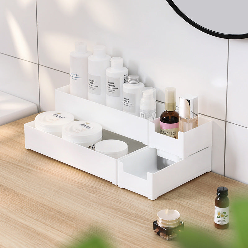 Durable plastic drawer organizer box image 1