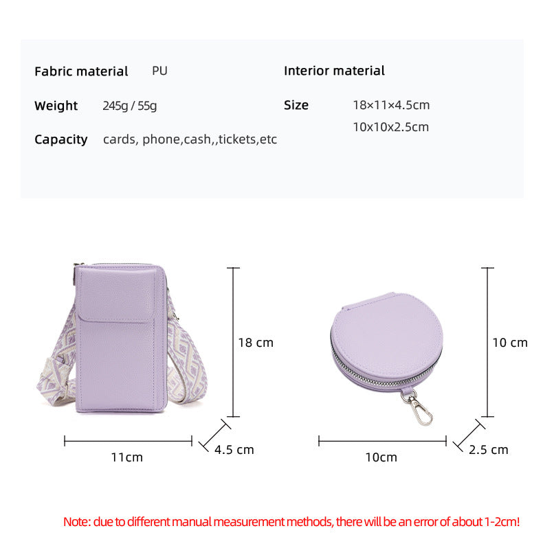 Women's Crossbody Bag in Yellow