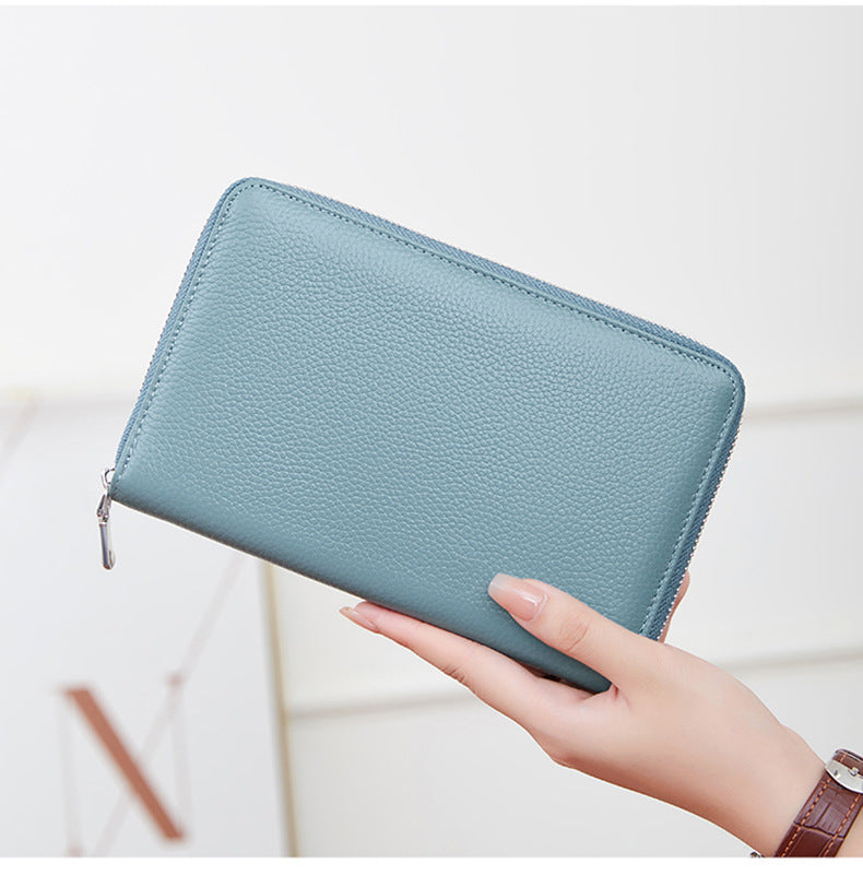 Premium RFID Leather Passport Holder Image 2