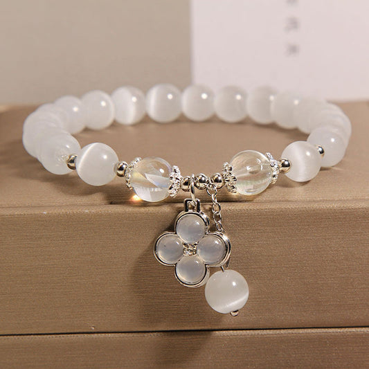 Stylish cat's eye bracelet perfect gift for girlfriend