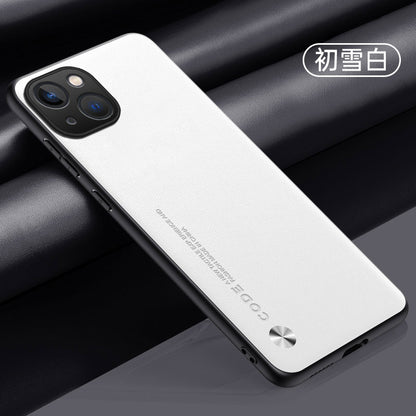 Premium PU Leather iPhone Case for iPhone 15/14/13 - Stylish Protection with Custom Options