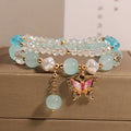 Single Butterfly [2-piece set] - Lake Blue