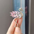 XZ0199 Flamingo Brooch