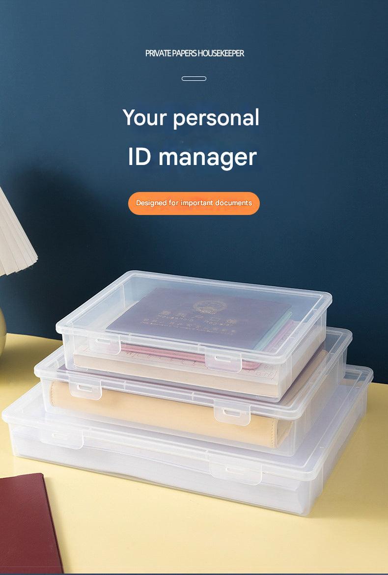 Small document organizer for personal files