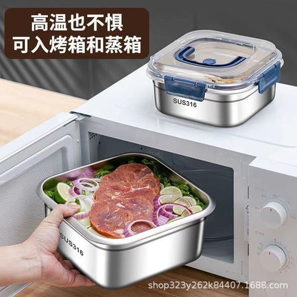 High temperature resistant meal prep container
