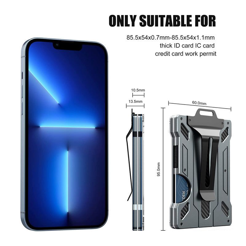 RFID Aluminum Card Wallet Image 1