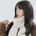 Single Scarf White