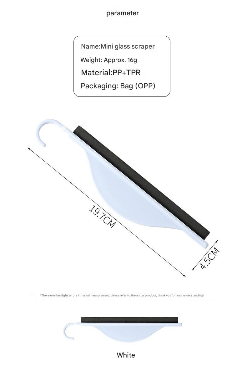 compact cleaning tool for glass surfaces