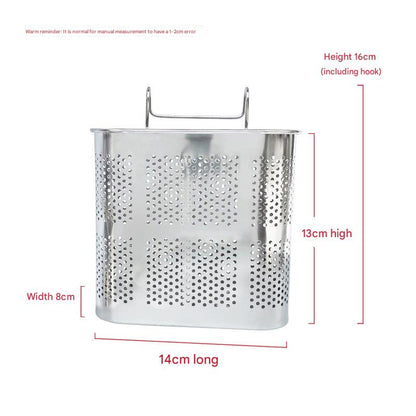 Stainless chopstick holder and utensils image 2