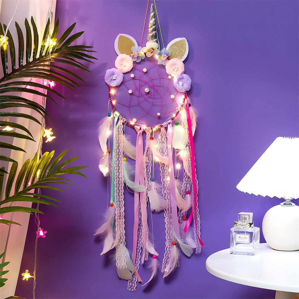 Bright and playful dreamcatcher
