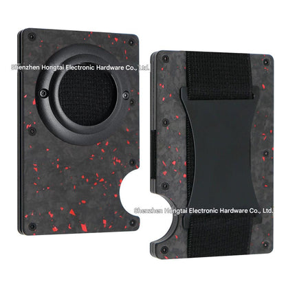 Customer using RFID blocking wallet on the go - Image 10