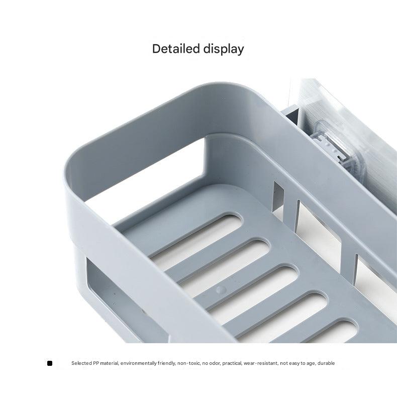 Wall-mounted bathroom organizer image 3