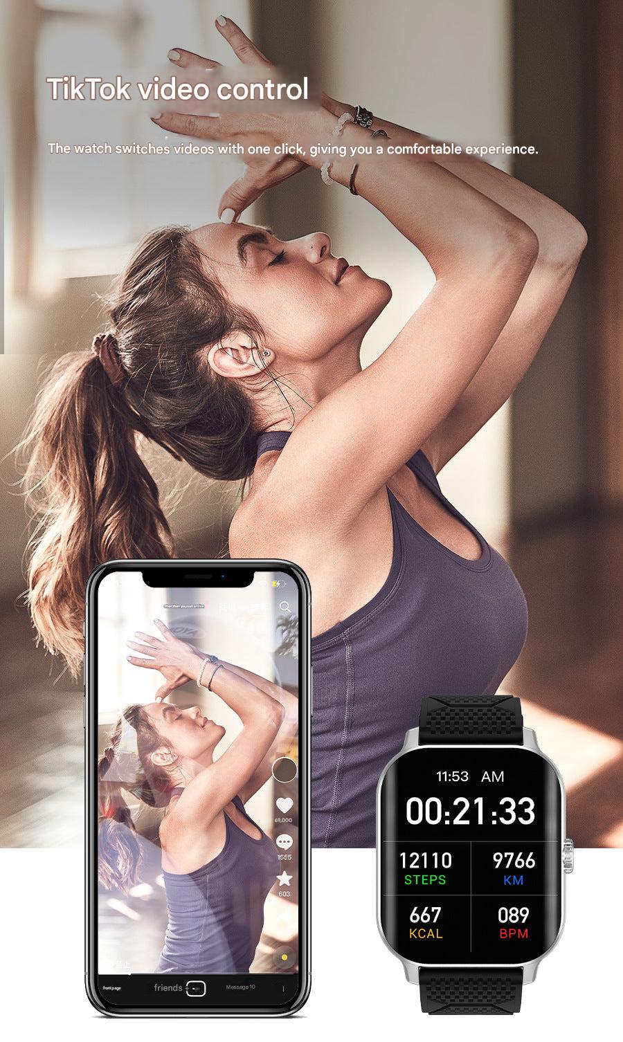 F12 Smartwatch packaging and accessories image 6
