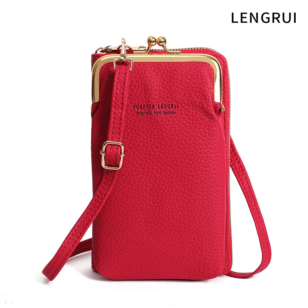 Stylish Mini Women's Phone Wallet Bag - Lifestyle Image