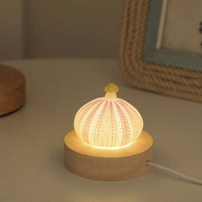 Shell sea urchin night light image 1