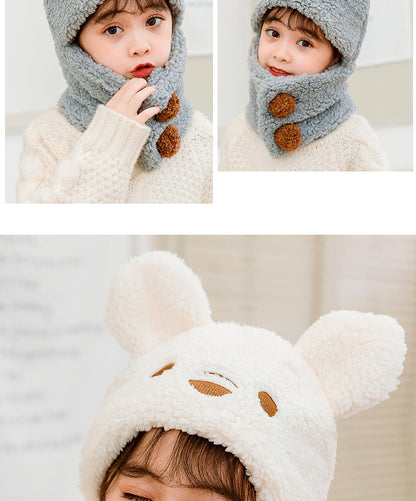 Kids scarf hat set for outdoor play - image 6